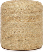 REDEARTH · Cylindrical Pouf Ottoman - Image 4