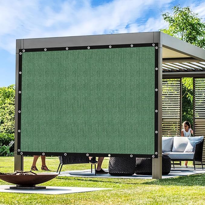 Artpuch Outdoor Pergola Shade Cover 14' X 14' Sun Shade Cloth by Artpuch