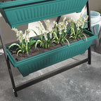 Outsunny Raised Garden Bed, 4 Tier Vertical Garden Planter Set, 4 Outdoor - Image 9