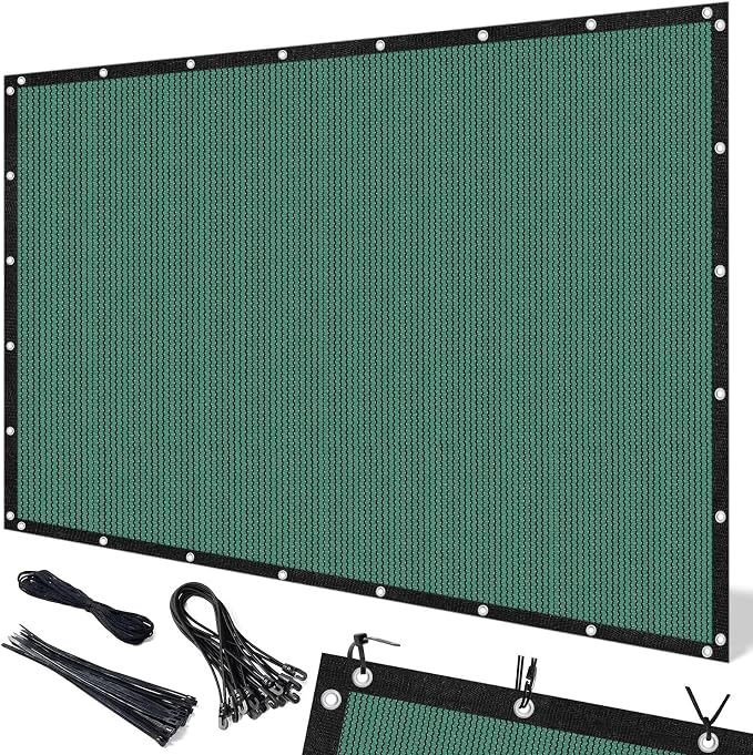 Artpuch 90% Sun Shade Cloth, 8 x 16 FT Pergola Shade Cover Canopy by Artpuch