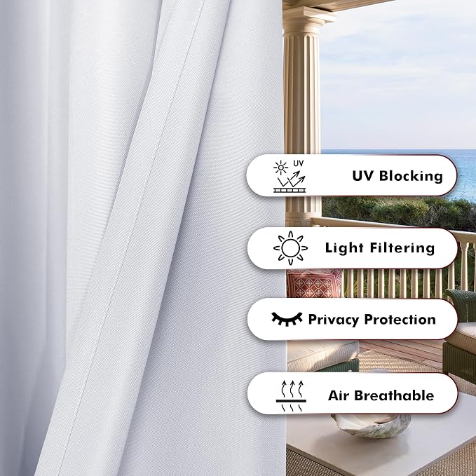 BONZER Waterproof Outdoor Curtains - Image 4
