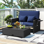 RELAX4LIFE Wicker Patio Outdoor Daybed - Image 2