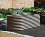 A ANLEOLIFE Set of 6, 30 Inch Extra Tall Galvanized Raised Garden Beds Kit - Image 7