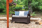 Suncast Outdoor Wicker Love Seat - Image 14