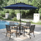 PHI VILLA 5 Pieces Outdoor Dining Set - Image 2
