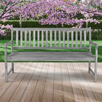 JONATHAN Y BNH101B Laurel 59.1" 3-Seat Slat-Back 600-Lbs Support Acacia Wood - Image 6