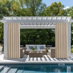 NICETOWN 2 Panels Outdoor Curtains by NICETOWN