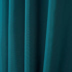 NICOLE MILLER NEW YORK Canvas Indoor/Outdoor Grommet Top Curtain Panel Pair - Image 2