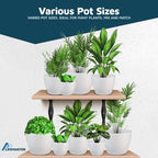 Lifemaster Eco Friendly Plant Pot Set - Image 4
