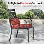 PHI VILLA 5 Pieces Outdoor Dining Set - Image 7
