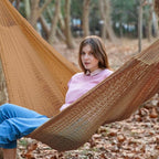 PNAEUT Handwoven Mayan Hammock, Thick Soft Rope Double Hammock - Image 2