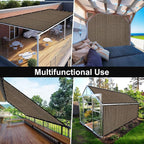 Artpuch 90% Sun Shade Cloth, 3 x 12 FT Pergola Shade Cover Canopy - Image 8