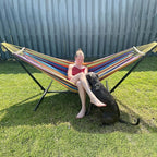 SZHLUX Double Hammock with Stand - Image 3