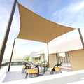 Tronssien Rectangle 12'x16' Sun Shade Sail, 95% UV Blockage Canopy Awning by Tronssien