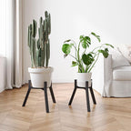 Adjustable Plant Stands Set of 2, Metal Small Plant Holder, Heavy Duty Stable - Image 2