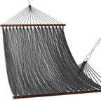 Lazy Daze Hammocks 10.5 FT Double 2 Person Caribbean Rope Hammock, Hand Woven by LazyDazeHammocks