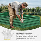 YITAHOME 72x36x12 in 2pcs Galvanized Raised Garden Bed Kit, Large Metal Planter - Image 6