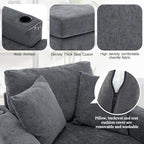 Merax Modern 43.5" Chaise Lounge - Image 6