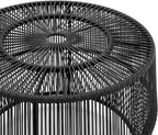 Furniture of America Ysar Boho Rattan Round Coffee Table Outdoor - Image 13