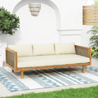 Christopher Knight Home Claremont Patio Sofa and Coffee Table Set, 2 Piece - Image 8