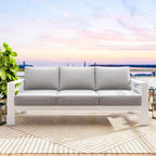 Solaste Outdoor Couch Aluminum Patio Furniture Sofa, 3-Seat All-Weather Metal - Image 6
