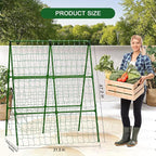 2-Pack A-Frame Cucumber Trellis - Image 3