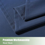 HolidayIdeas Outdoor Curtains for Patio Waterproof, 6 Panels - Image 5