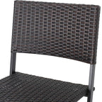 Christopher Knight Home Margarita Outdoor Wicker Barstools, 2-Pcs Set - Image 8