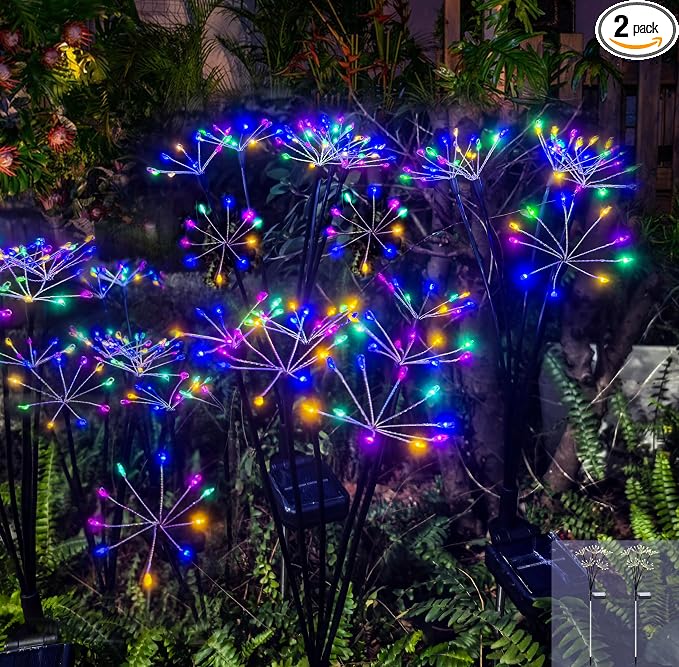 Kwaiffeo Solar Garden Lights Outdoor Waterproof Decorative Solar Lights by Kwaiffeo