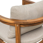 Christopher Knight Home Kuart Acacia Wood Outdoor Bar Stool Set of 2 - Image 16