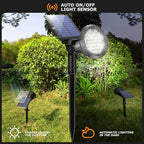 Solar Spot Lights Outdoor, 21 LEDs Brightness Solar Outdoor Lights IP67 - Image 8