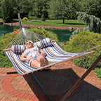 Sunnydaze Quilted Outdoor Hammock - Image 8