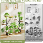 Plant Stand Indoor with Grow Lights - Image 9