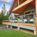 Beautiful Hanging Flower Pots for Outside Railing Or Fence - Image 9