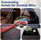 Outdoor Patio Furniture Set - Image 7