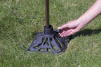 TIKI Cast Iron Torch Stand/Heavy-Duty Freestanding & Weather-Resistant_Torch - Image 5