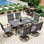 Pamapic 7-Piece Patio Dining Furniture Set - Image 2