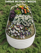 GarveeLife 8x4x1.5 ft Galvanized Raised Garden Bed - Image 7