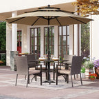 PHI VILLA 5 Pieces Outdoor Dining Set - Image 6