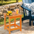 LZRS Adirondack Square Outdoor Side Table - Image 6