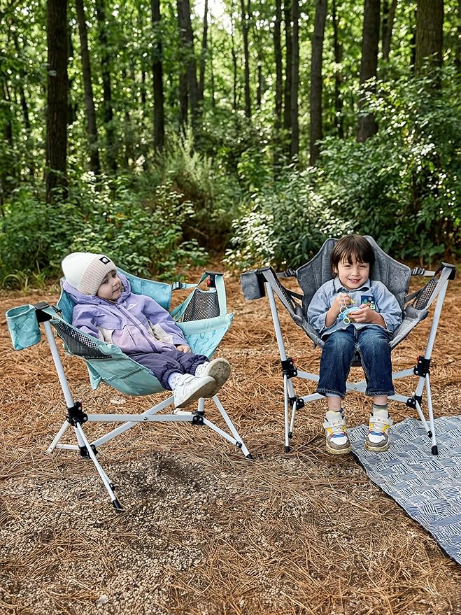 EVER ADVANCED Kids Hammock Chair Foldable, Kids Camping Chair - Image 2