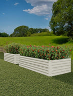 GarveeLife 2pcs 6x3x2 ft Galvanized Raised Garden Bed, Rust-Resistant Raised - Image 9