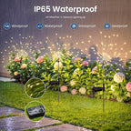 Solar Lights Outdoor, 120LED 4pack Fairy Garden Lights Decor - Image 6
