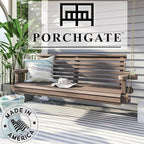 Porchgate Amish Heavy Duty 800 Lb Roll Comfort Treated Porch Swing W/Chains - Image 2