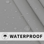 Easy-Going Outdoor Patio Curtains Detachable Tab Top Windproof Weatherproof - Image 4
