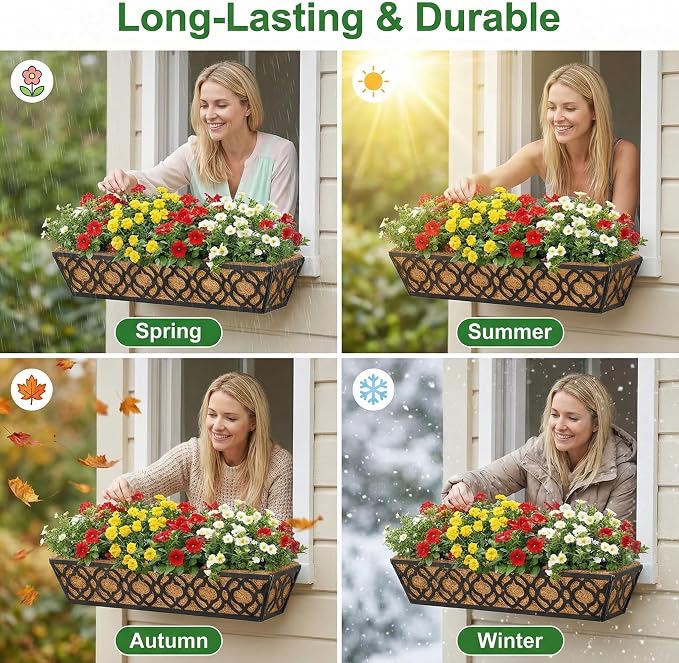 Y&M 24" Window Boxes Horse Trough - Image 5