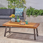 Christopher Knight Home Carlisle Outdoor Acacia Wood Coffee Table, - Image 2
