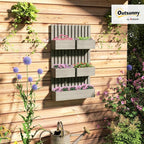 Outsunny 5 Box Raised Garden Bed - Image 2