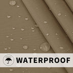 Easy-Going Outdoor Patio Curtains Detachable Tab Top Windproof Weatherproof - Image 4