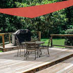 AsterOutdoor Sun Shade Sail Triangle 12' x 12' x 12' UV Block Canopy - Image 5